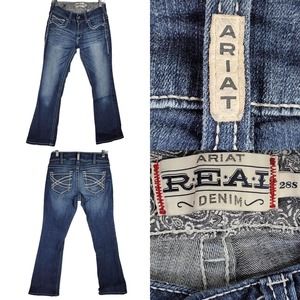 Ariat Real Denim Womens Jeans Size 28 Short Petite Rodeo Work Jeans Bootcut